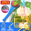 idrop [ 37 Pcs ] Happy Water Balloon Quick Water Injection Balloon