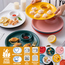 idrop Ceramic Dumpling Plate / Pinggan Hidang Makanan / 陶瓷饺子盘