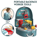 Idrop Portable Backpack Pretend Game The Worker Tool Toy