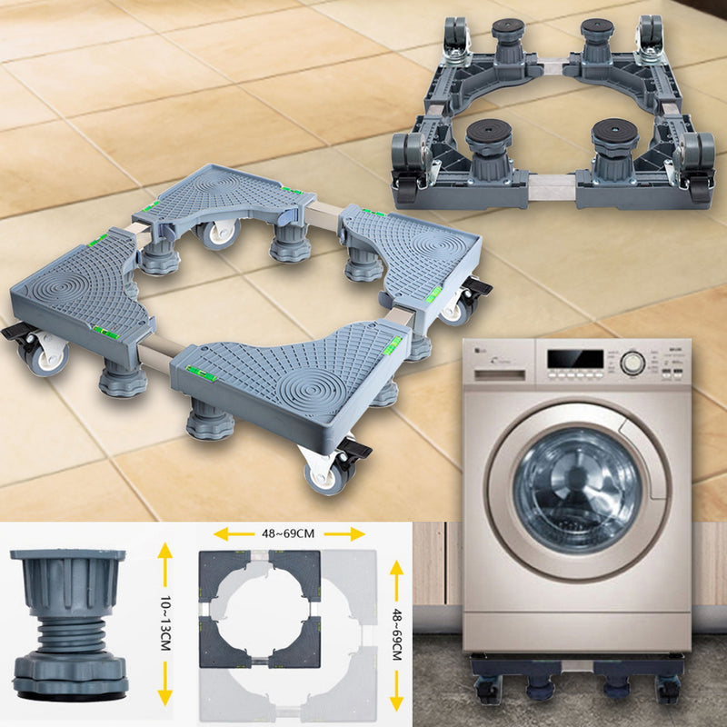 idrop Universal Washing Machine & Furniture Adjustable Expandable Moving Portable Base Mover