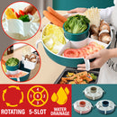 idrop 5 SLOT Hotpot Steambot Rotating Assortment Storage Draining Basket