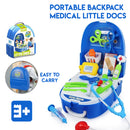 Idrop Portable Backpack Pretend Game Medical Little Docs Toys