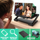 idrop Foldable Smartphone Holder with 3D Folding Screen Enlarger Magnifying Glass