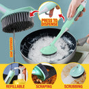 idrop Scrubbing & Scraping Cleaning Washing Refillable Brush Soap Dispenser