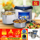 idrop [ 5L ] Thermos Pot Heat Insulation Portable Container with Stainless Steel Cooking Pot
