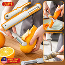 idrop [ 3 IN 1 ] Multifunction Vegetable Slicer Scraper & Shrimp Peeler Knife / Pemotong & Pengupas Sayur & Udang Pelbagai Guna / 三合一削皮神器户外便携刮皮刀多功能虾线刀刨家用水蔬菜土豆神器