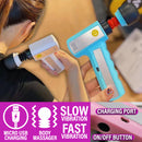 idrop Handheld USB Charging Muscle Vibrating Massager [ 2 Massage Speed Modes ]
