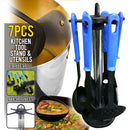 idrop 7pcs Kitchen Tool Stand + Kitchenware Utensils