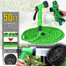 idrop 50ft Expandable Flexible Garden Car Wash Water Hose Set [ 7 Water Spray Mode ]