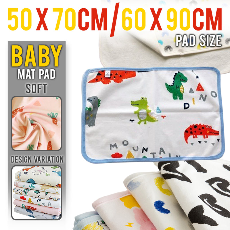 idrop Urine Diaper Changing Baby Mat Pad Padding [ 50x70cm / 60x90cm ]
