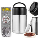 idrop 1200ml Stainless Steel Vacuum Food Pot Container