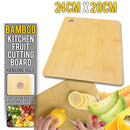 idrop Kitchen Wooden Fruit Cutting Board [ 24cm x 20cm ]