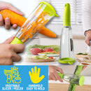idrop Kitchen Vegetable Slicer Peeler with Storage / Pengupas & Penghiris Sayur / 储存式削皮器(刨刀)