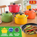 idrop [ 3.5L ] Healthy Ceramic Casserole Cooker Pot