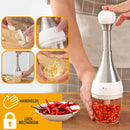 idrop Handheld Manual Press Blender Mixer Garlic Chopper / Alat Blender Tangan Jenis Tekan /