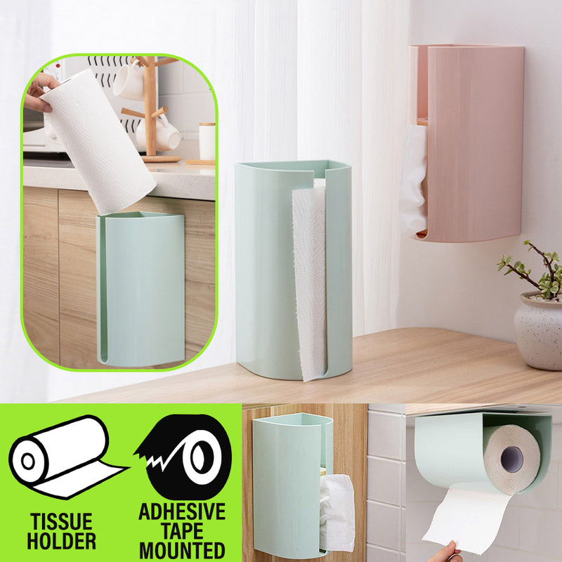 idrop Plastic Tissue Paper Box Holder / Kotak Pemegang Tisu / 无痕塑料纸巾盒