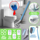 idrop Golf Head Shape Toilet Brush Scrubber / Pencuci Jamban Bentuk Pemukul Golf / 塑料高尔夫马桶刷(硅胶头)