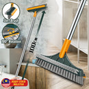 idrop [ 3 IN 1 ] Multifunction Srubbing Brush & Scraper Sweeper V-Shape Bristle / Berus Penyapu Pelbagai Guna 3IN1 / 三合一多用刷(一字型刷毛+V型刷毛+贴合 刮条)