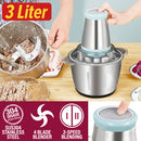 idrop [ 3L ] 2 IN 1 Speed Multifunction Meat Vegetable Blender Grinder