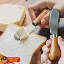 idrop Butter Knife with Wooden Handle Pisau Mentega dengan Pemegang Kayu / Pisau Mentega Pemegang Kayu / 可立木柄黄油刀