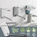 idrop Multifunctional Wall Mounted Hanger Clip Hanging Hook Rack
