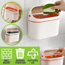 idrop Wall Mounted Trash Bin / Tong Sampah Gantung / (强力胶)壁挂垃圾桶(桌面收纳桶)