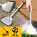 idrop Steel Cooking Wok Spatula Utensil Kitchenware