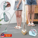 idrop Triangular Floor Scrubbing Cleaning Brush / Berus Mop Pencuci Lantai Tiga Segi / 可弯曲刷头不锈钢杆地板刷(圆三角头)