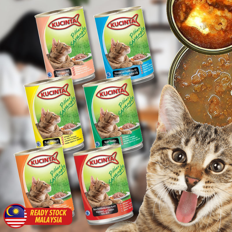 idrop [ 400g ] Kucinta Pet Cat Canned Food Wet Food / Makanan Basah Kucing Kucinta / [ 400g ] Kucinta宠物猫罐头湿粮