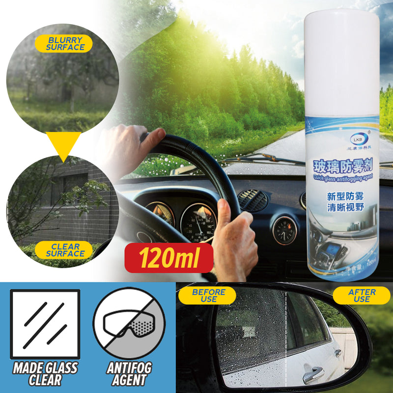 idrop [ 120ml ] Quick Glass Antifogging Agent / Pencuci Penghilang Kabus Cermin Tingkap / 120ML速效玻璃防雾剂