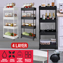 idrop [ 4 LAYER ] Household Storage Multilayer Portable Shelf Rack