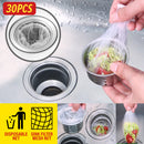 idrop [ 30PCS ] Disposable Kitchen Sink Filter Waste Mesh Bag / Beg Sampah Jaring Lubang Sinki / 厨房水槽过滤网30个装