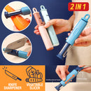 idrop [ 2 IN 1 ] Knife Sharpener & Kitchen Vegetable Peeler Slicer / Pengasah Pisau dan Pengupas Sayur / 二合一磨刀器(磨刀器+刨刀)