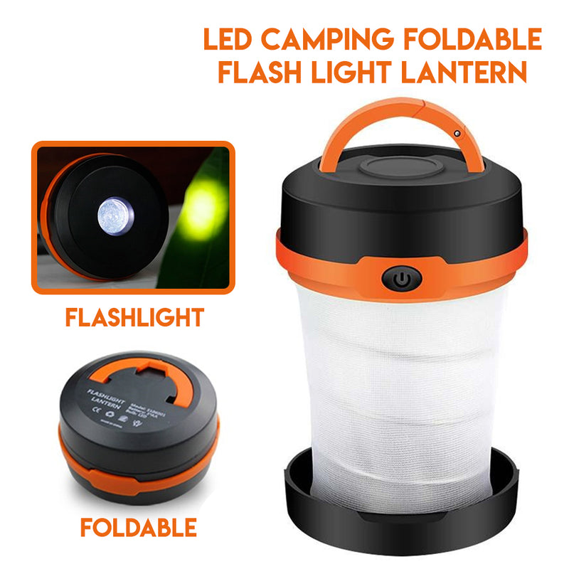 idrop LED Portable Fordable Flash Light Lantern