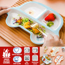 idrop [ 1PC ] Childrens Car Shape Ceramic Plate / Pinggan Makan Seramik Kanak Kanak / 陶瓷汽车儿童餐盘
