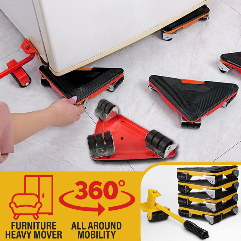 idrop Heavy Duty Furniture Lifter Mover and Moving Slider Tool Set