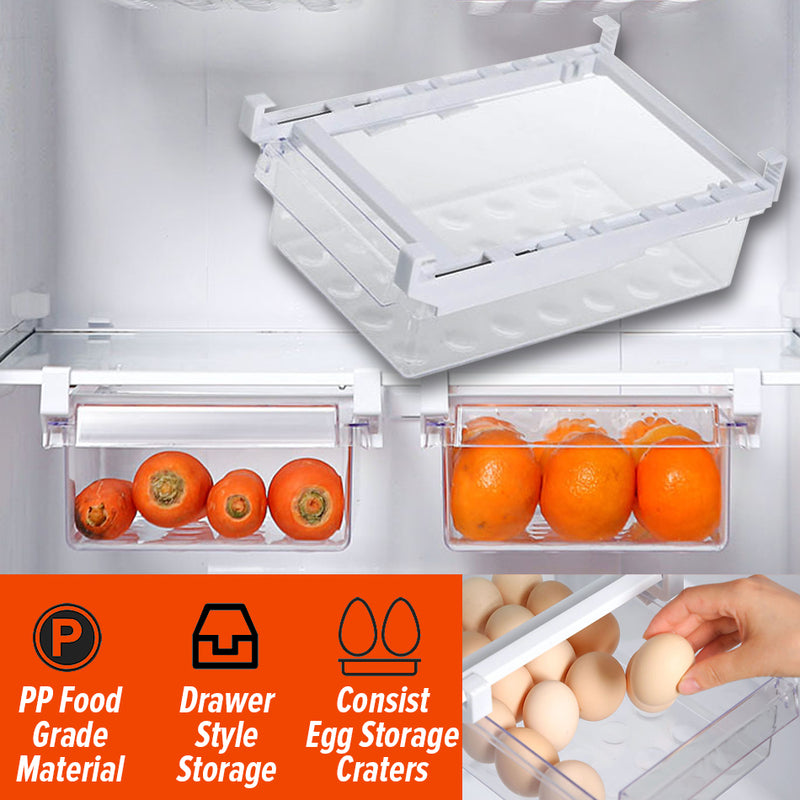 idrop Refrigerator Internal Hanging Drawer Storage Box