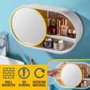 idrop Wall Mounted Toilet Toiletry Bathroom Storage Rack Shelf