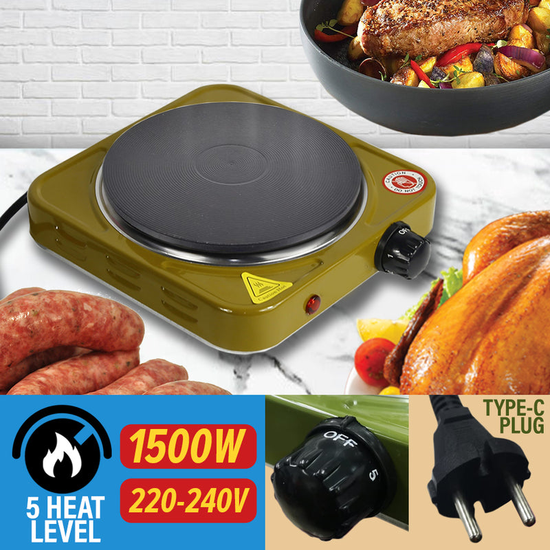 idrop Hot Plate Electric Cooker 1500W 220V~240V [ Flat Plate Design ] / Dapur Masak Elektrik / 电热板