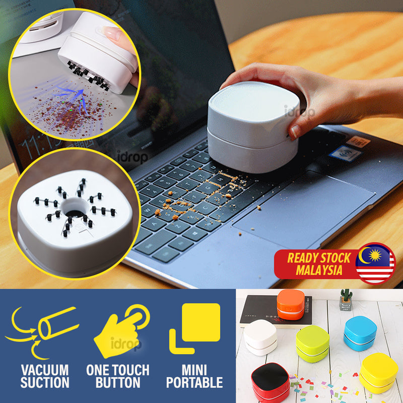 idrop Rechargeable Mini Desktop Vacuum Cleaner / Vakum Mudah Alih Mini Meja / 桌面吸尘器精装充电款