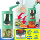 idrop Multifunction Kitchen Vegetable Hand Manual Spin Slicer Roller