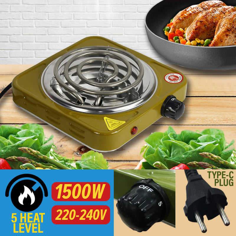 idrop Hot Plate Electric Cooker 1500W 220V~240V [ Coil Design ] / Dapur Masak Elektrik / 电热板