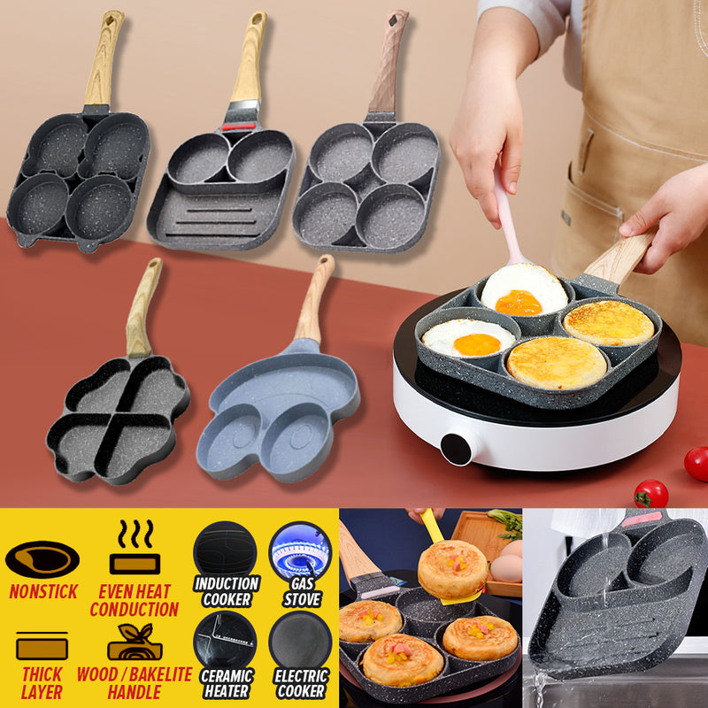 idrop Egg Omelet Frying Pan Nonstick Maifan Nonstick Coating / Kuali Masak Telur / 煎蛋煎锅不粘麦饭不粘涂层