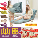 idrop [ SINGLE ] Foldable Long Floor Lounge Lazy Sofa Chair / Kerusi Baring Lipat /  加长懒人躺椅 [ 210CM L x 65CM W ]