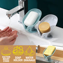 idrop Bathroom Plastic Soap Holder Suction Stand / Pemegang Buku Sabun / 塑料皂架带吸盘