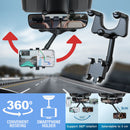 idrop Car Rearview Mirror 360° Degree Rotating Phone Holder / Pemegang Smartphone Cermin Pandang Belakang / 360°旋转汽车后视镜手机支架