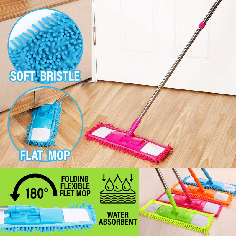 idrop Easy Angle Mop -  Household Cleaning Mop / Mop lantai Nipis / 家用平板拖把