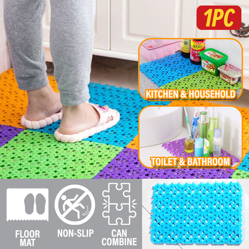 idrop [ 30CM x 20CM ] Nonslip Stepping Mat for Kitchen Bathroom & Toilet