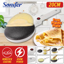 idrop [ 20CM ] Crepe Maker Nonstick Coating 650W / Alat Masak Crepe / (麦饭石)SF-3034