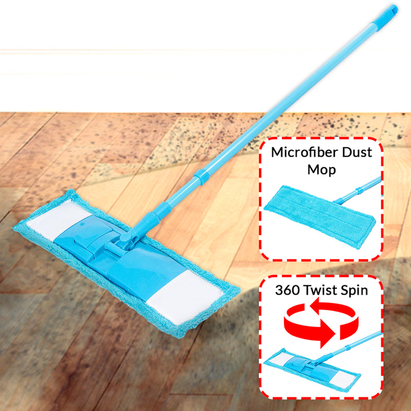 idrop 360 Twist Dual Function Microfiber Dust Mop